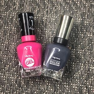 Sally Hansen Nail Polish Set - pink and gray